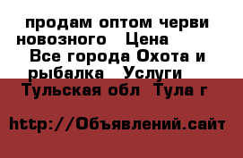 продам оптом черви новозного › Цена ­ 600 - Все города Охота и рыбалка » Услуги   . Тульская обл.,Тула г.